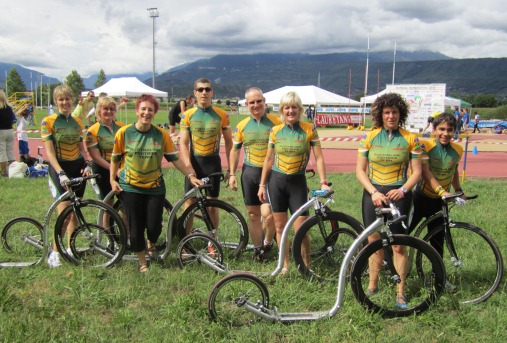 Aussies at the Footbike World Champs 2010
